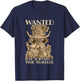Steam Punk Wanted Mad Scientist and Time Traveler Steampunk T-Shirt - T-Shirt | Navy