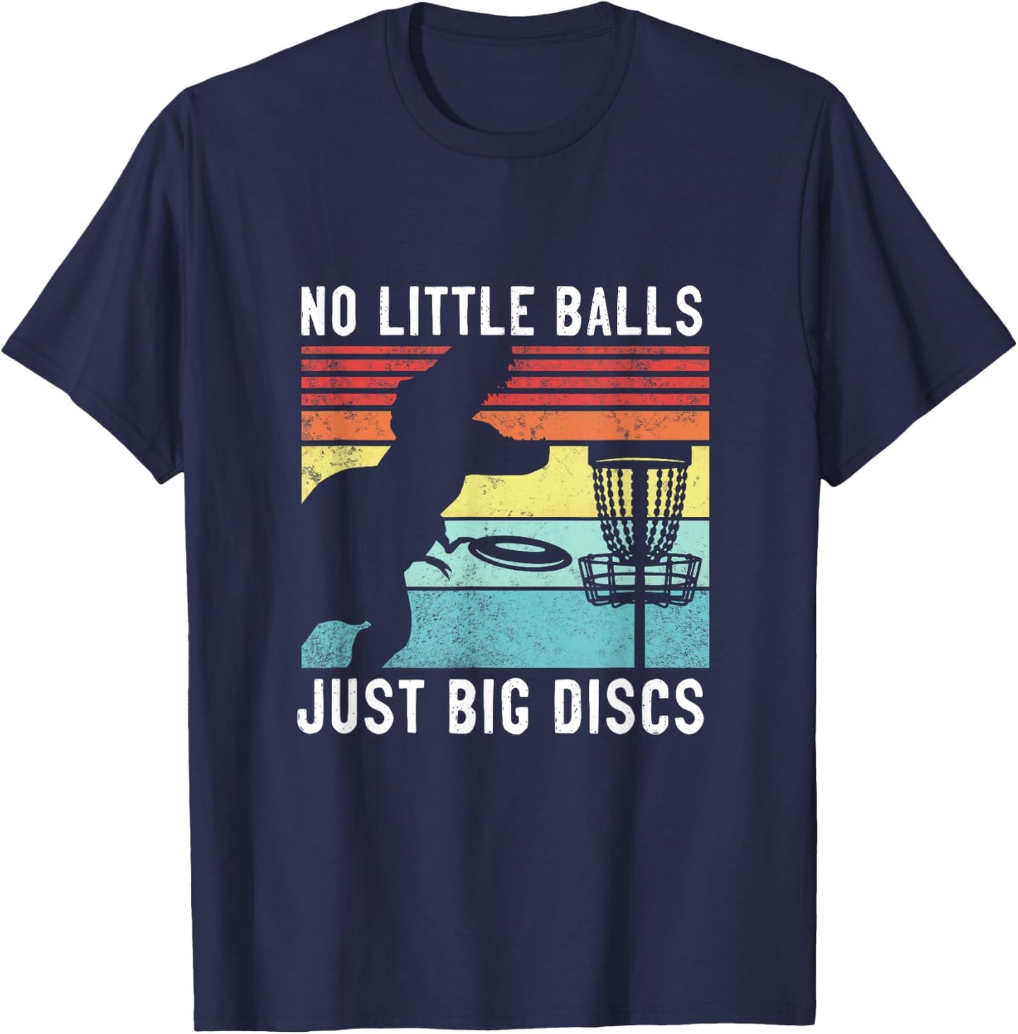 Funny Disc Golf T-Shirt - T-Shirt | Navy