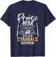 Praise Him With Loud Cymbals Psalm 150:1 Grunge T-Shirt - T-Shirt | Navy