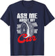 Ask Me About My Car T-Shirt - T-Shirt | Navy