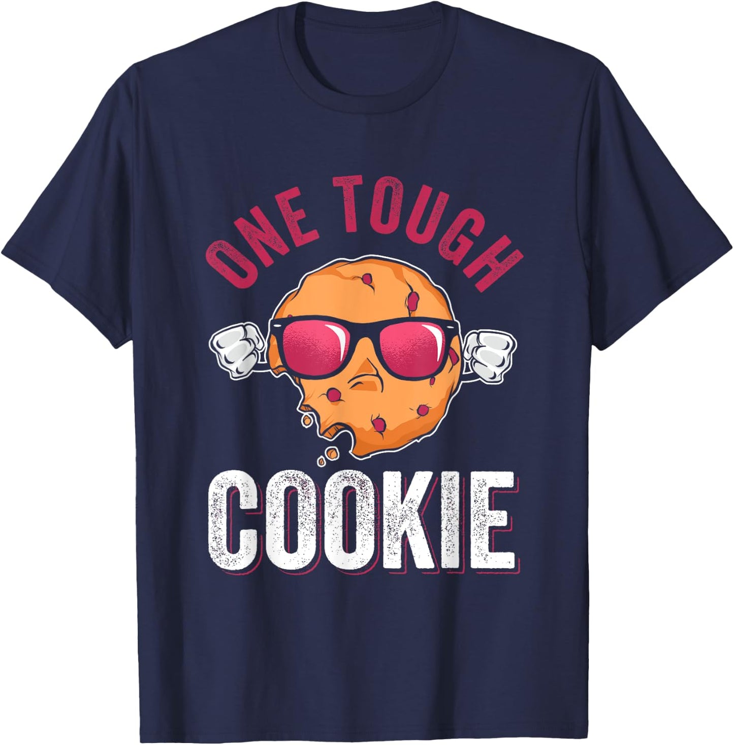 One Tough Cookie for a Baking Team Cookie T-Shirt - T-Shirt | Navy