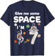 Outer Space Astronaut Planets Seven Year Old 7th Birthday T-Shirt - T-Shirt | Navy