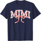 Mimi Strawberry Coquette Bow Matching Family T-Shirt - T-Shirt | Navy