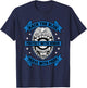 Back The Blue - Blue Line Police Officer Cop T-Shirt - T-Shirt | Navy