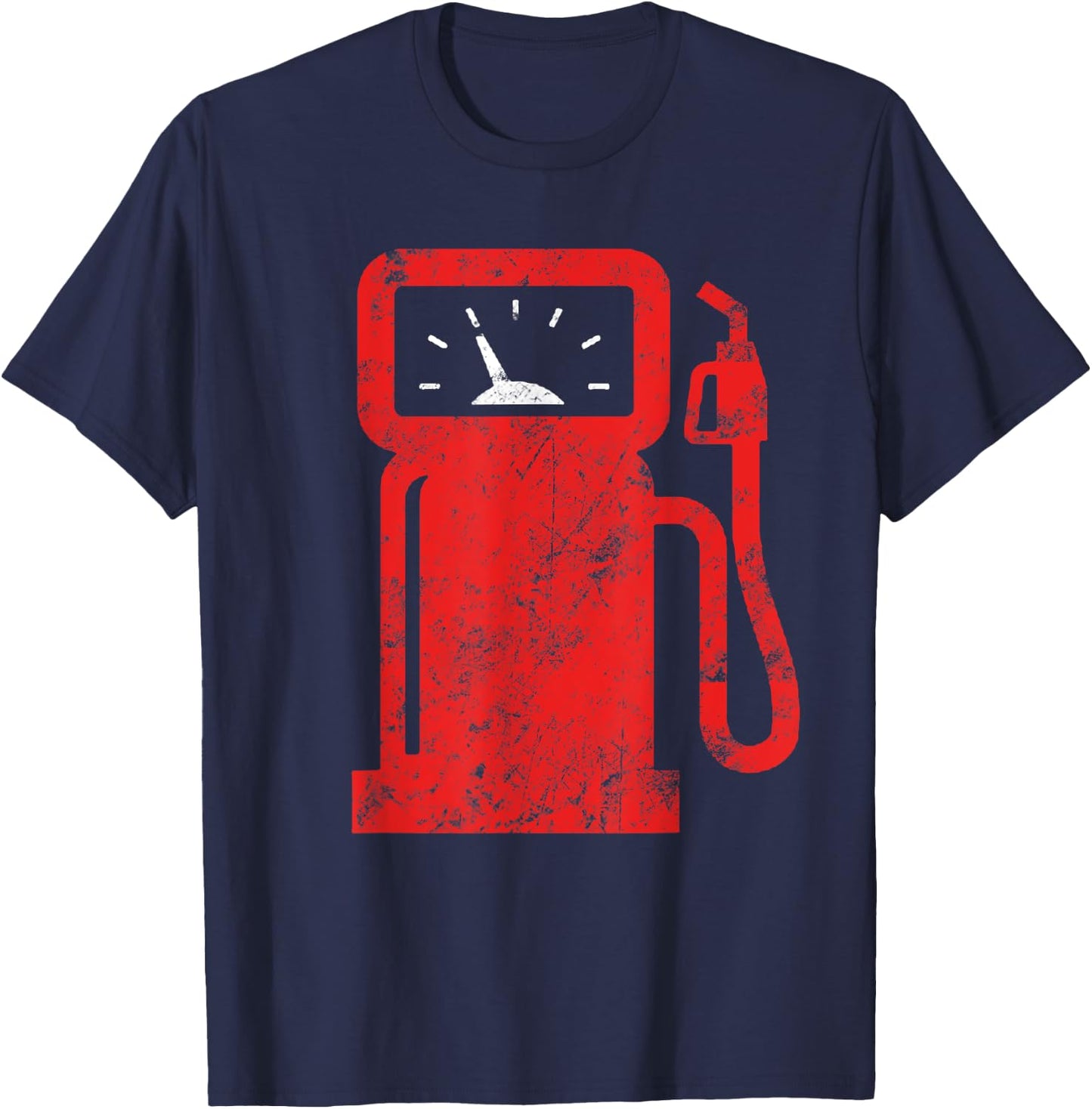 Gas Station Funny Gift T-Shirt - T-Shirt | Navy