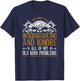Woodworker Carpenter Tools Vintage T-Shirt - T-Shirt | Navy