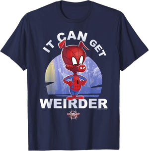 Marvel Spider-Man Spiderverse Spider-Ham Graphic T-Shirt - T-Shirt | Navy
