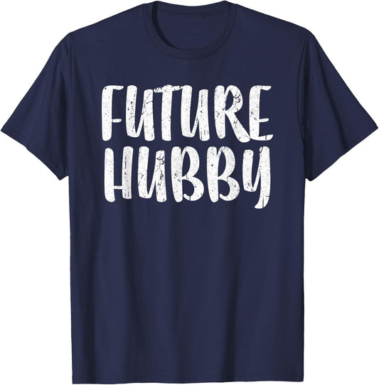 Future Hubby Married Man Wedding Shirt T-Shirt - T-Shirt | Navy