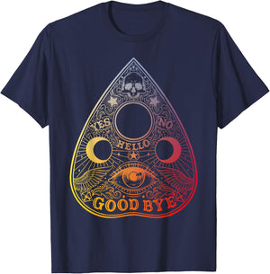 Ouija Board Planchette Gothic Paranormal Halloween Costume T-Shirt - T-Shirt | Navy