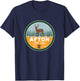Afton State Park Minnesota MN Forest Deer Badge T-Shirt - T-Shirt | Navy