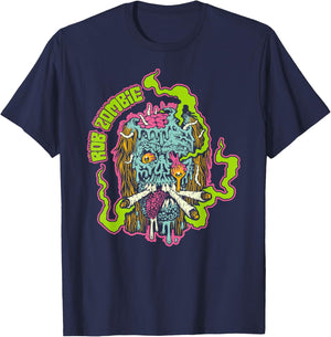 Rob Zombie – Smoke Your Grass T-Shirt - T-Shirt | Navy