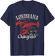 Crawfish Louisiana Lover Crayfish Cajun Boil Festival Men T-Shirt - T-Shirt | Navy