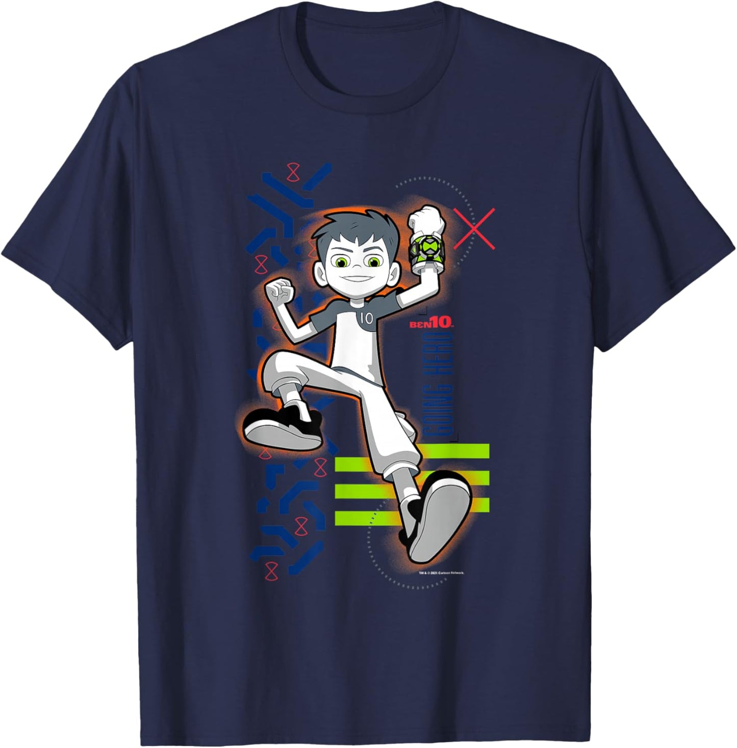 Ben 10 Ben 10 Going Hero T-Shirt - T-Shirt | Navy