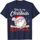 This Is My Christmas Pajama Baseball T-Shirt - T-Shirt | Navy