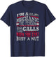 Mechanic The Person Your Girl Calls Can't Bust A Nut T-Shirt - T-Shirt | Navy