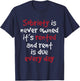 Sobriety is Never Owned - Sobriety Anniversary Sober AA NA T-Shirt - T-Shirt | Navy