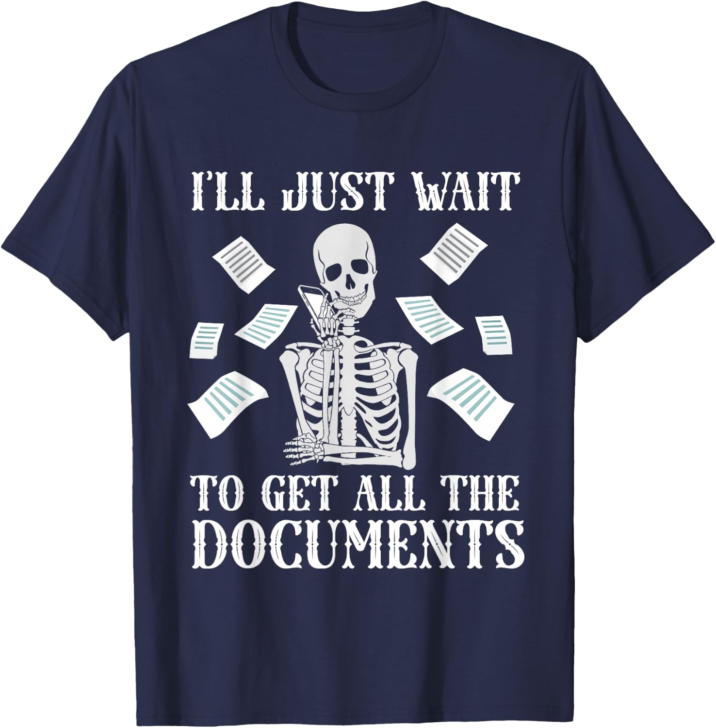 Funny Accountant CPA Tax season Tax Preparer T-Shirt - T-Shirt | Navy