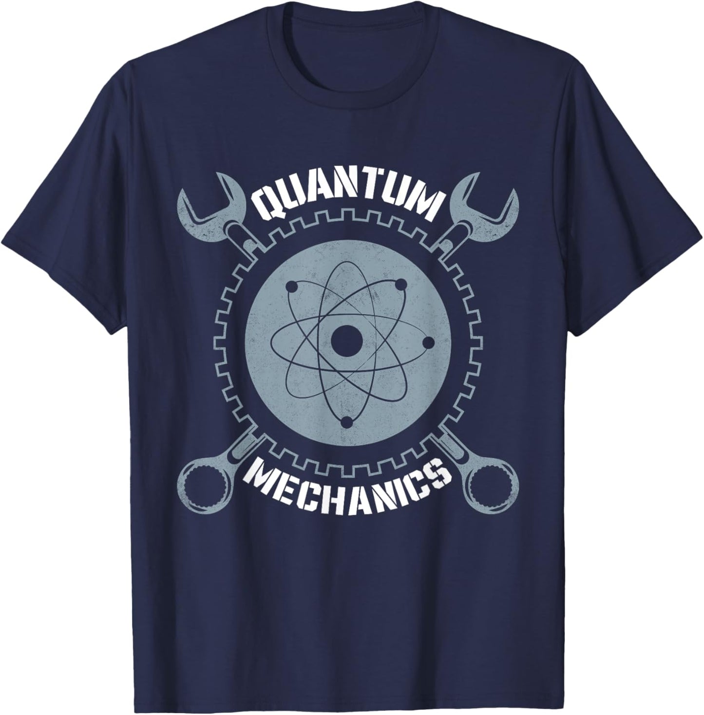 Quantum Mechanics Quantum Physics Engineering T-Shirt - T-Shirt | Navy