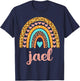 Jael Jael Name Birthday Shirt Gift T-Shirt - T-Shirt | Navy