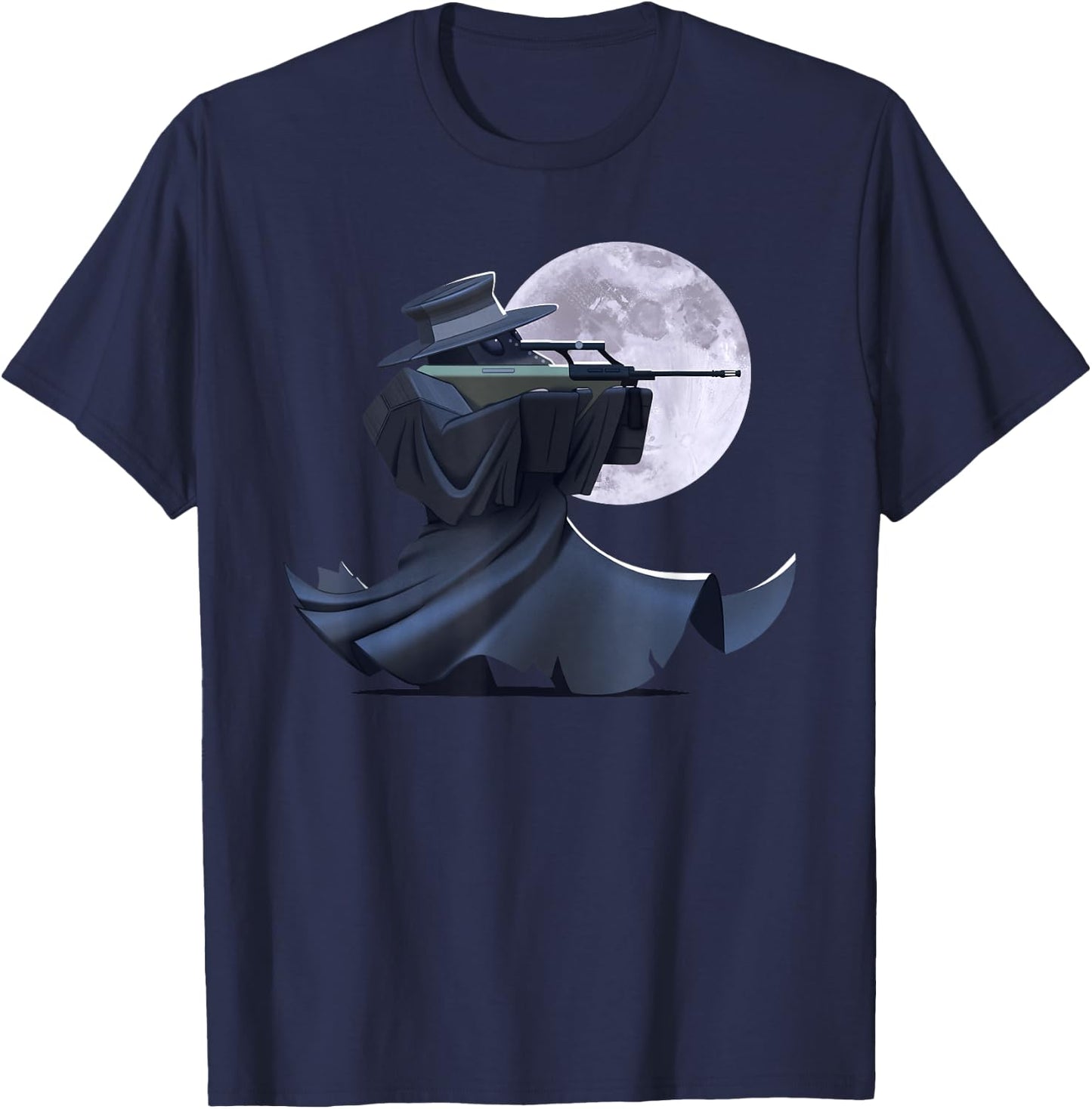 Plague Doctor T-Shirt - T-Shirt | Navy