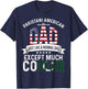 Pakistani American Dad Fathers Day Papa Pakistan Flag T-Shirt - T-Shirt | Navy
