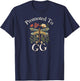 GG Shirt Promoted To GiGi GG Great Grandmother Gift T-Shirt - T-Shirt | Navy