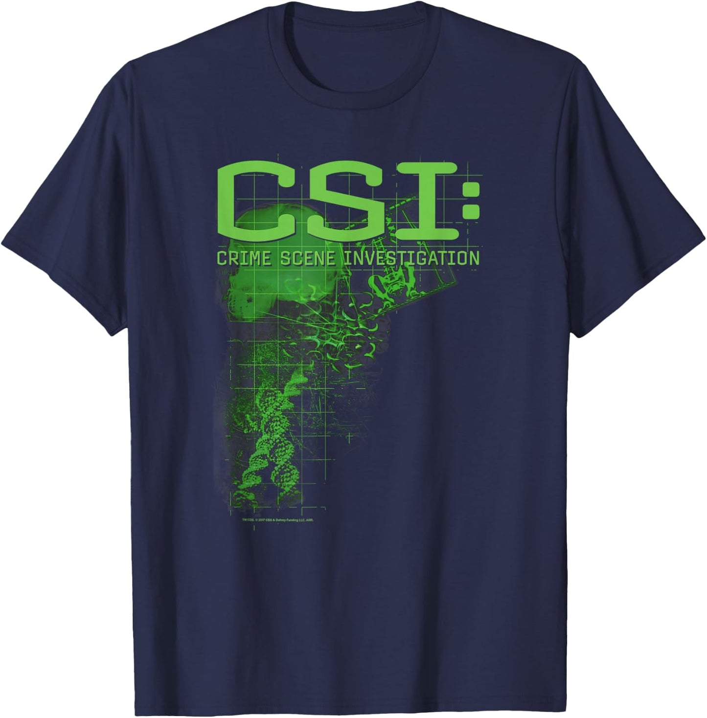 CSI Evidence T-Shirt - T-Shirt | Navy