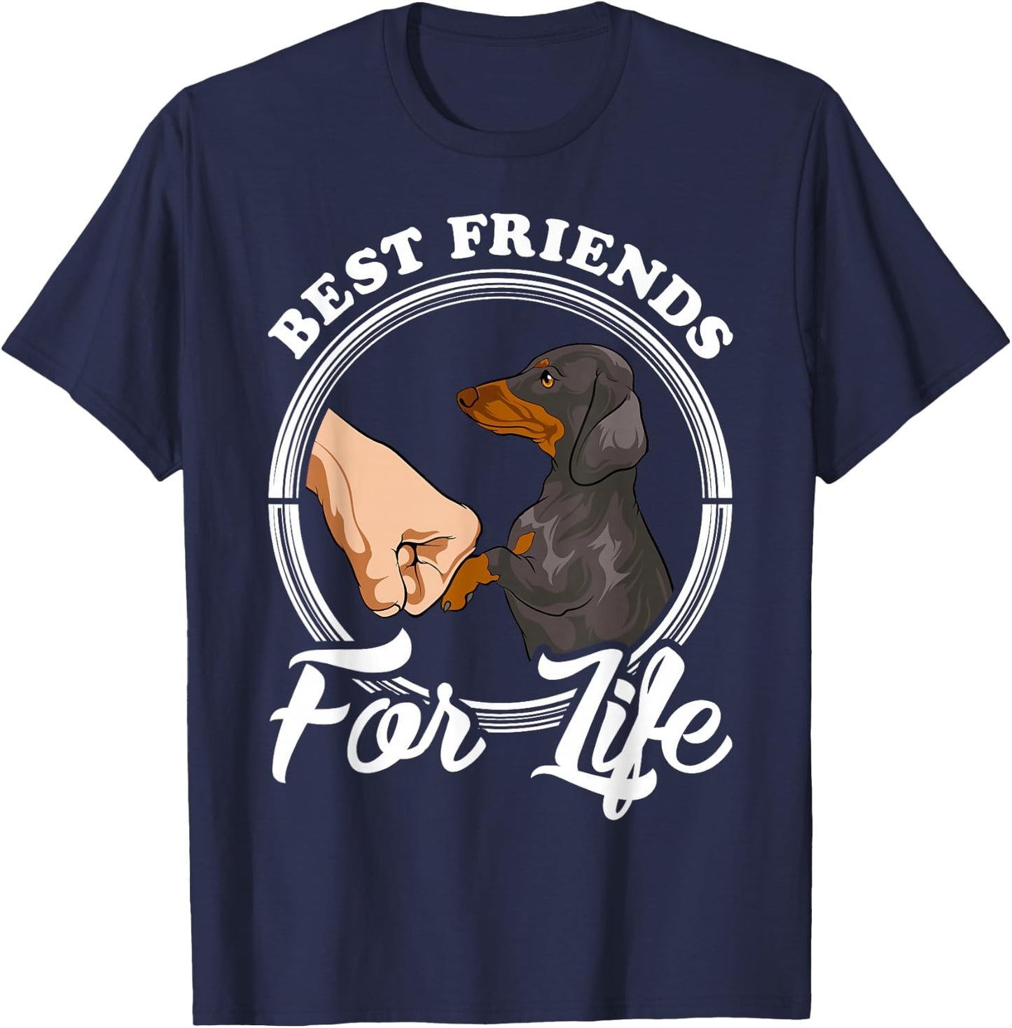 Dachshund Lover Gifts Dachshund Lover T-Shirt - T-Shirt | Navy