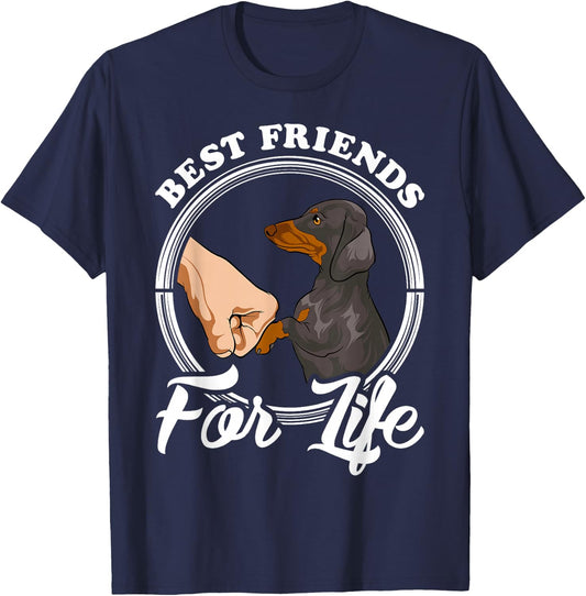 Dachshund Lover Gifts Dachshund Lover T-Shirt - T-Shirt | Navy
