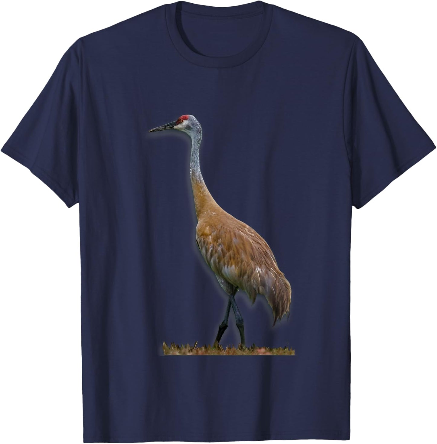 Sandhill Crane T-Shirt - T-Shirt | Navy