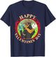Happy Valentine's Day Plague Doctor T-Shirt - T-Shirt | Navy