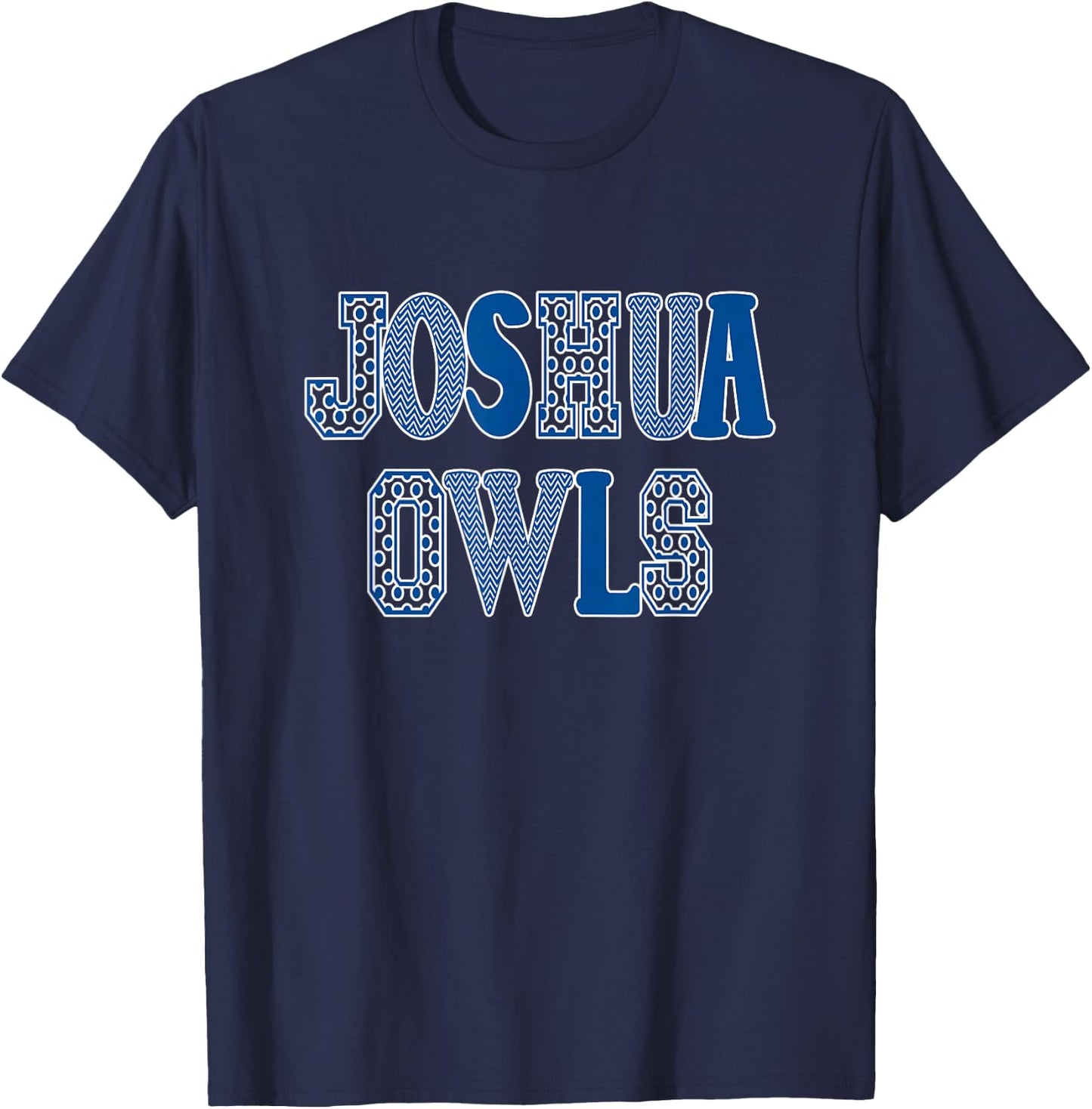 Joshua Texas Joshua Owls Spirit T-Shirt - T-Shirt | Navy