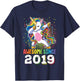 Awesome Since 2019 Shirt Girls 4 Years Old Birthday T-Shirt - T-Shirt | Navy