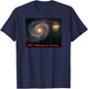 M51 Whirlpool Galaxy Messier Object 51 Space Astronomy T-Shirt - T-Shirt | Navy