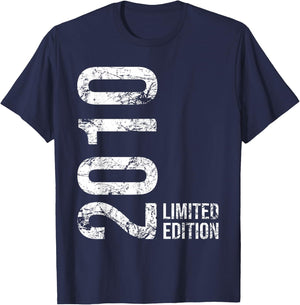 15th Birthday 15 Years Old Girl Boy 2010 T-Shirt - T-Shirt | Navy