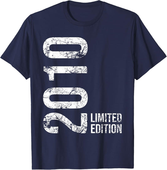15th Birthday 15 Years Old Girl Boy 2010 T-Shirt - T-Shirt | Navy