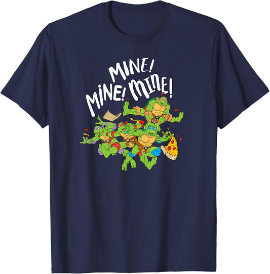 Teenage Mutant Ninja Turtles - Mine! Mine! Mine! T-Shirt - T-Shirt | Navy