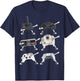 Dabbing Video Gamer Controllers Funny Boys Kids Gamer Dab T-Shirt - T-Shirt | Navy