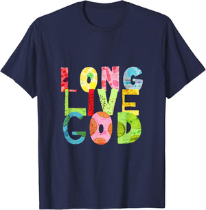 Long Live God T-Shirt - T-Shirt | Navy