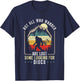 Not All Who Wander Are Lost Disc Golf Bigfoot Sasquatch T-Shirt - T-Shirt | Navy