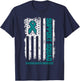 Ovarian Cancer Shirts Support Squad Ovarian Cancer Awareness T-Shirt - T-Shirt | Navy