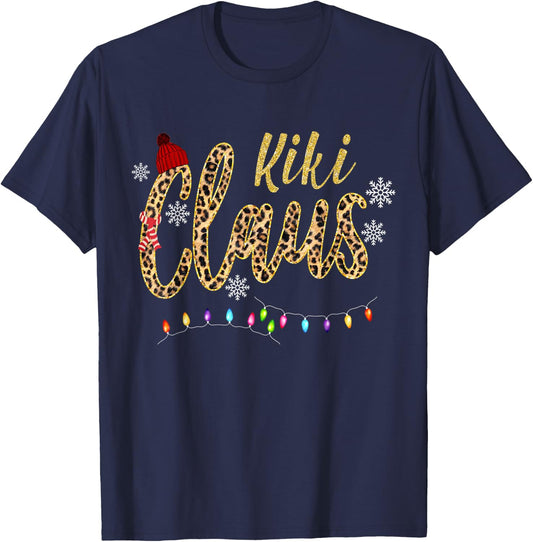 Kiki Claus - Christmas gift T-Shirt - T-Shirt | Navy