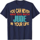 Funny Jude Personalized First Name Joke Item T-Shirt - T-Shirt | Navy