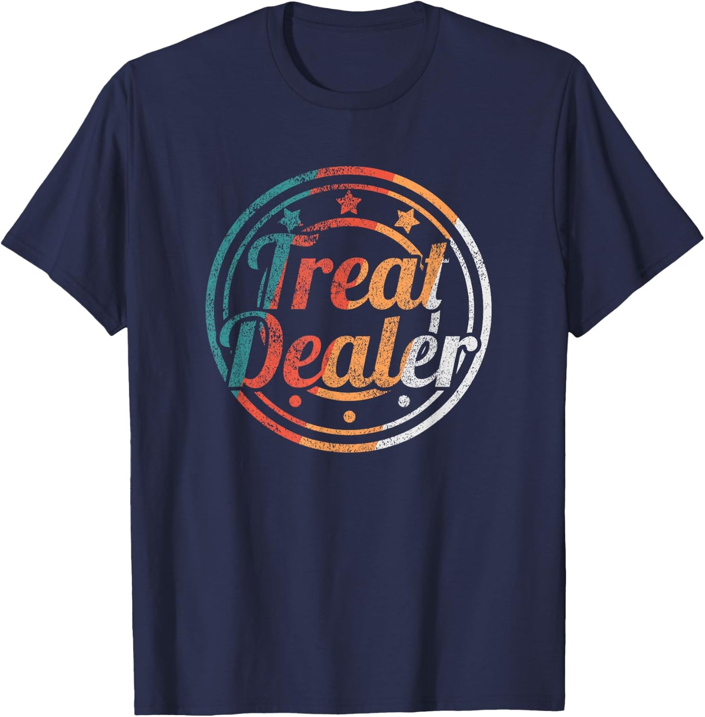 Treat Dealer Dog Owner Dog Holder Men Women T-Shirt - T-Shirt | Navy