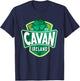 County Cavan Ireland Irish Gaelic Football Hurling Badge T-Shirt - T-Shirt | Navy