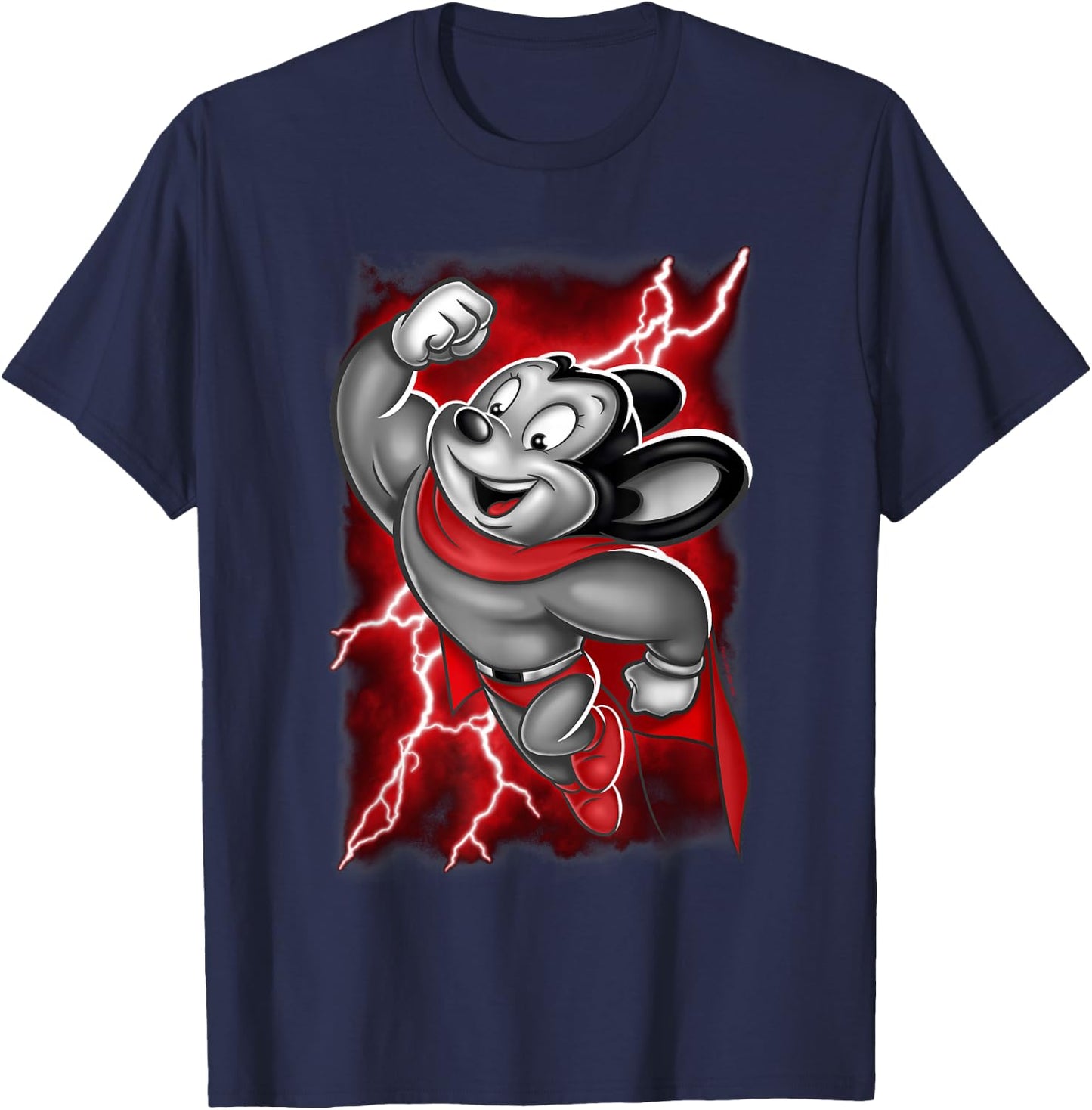 Mighty Mouse Mighty Storm T-Shirt - T-Shirt | Navy