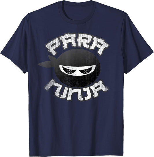 Funny PARA NINJA Awesome Paraprofessional Multitasking Team T-Shirt - T-Shirt | Navy