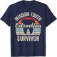 Retro Vintage Wisdom Tooth Extraction Survivor Dentist T-Shirt - T-Shirt | Navy