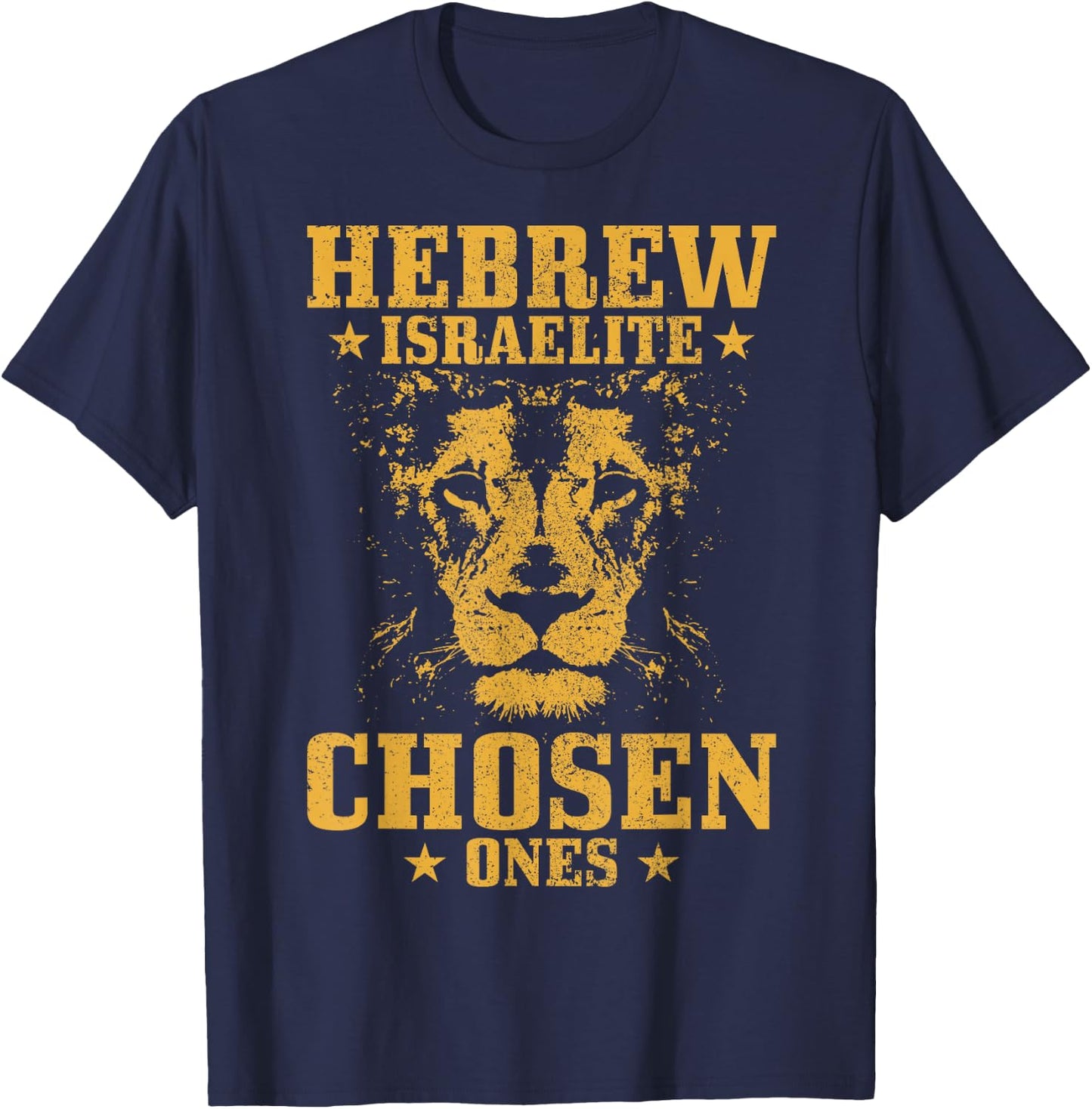 Israelite Hebrew Lion of Judah T-Shirt - T-Shirt | Navy