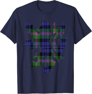 Clan Baird Tartan Scottish Family Name Scotland Pride T-Shirt - T-Shirt | Navy